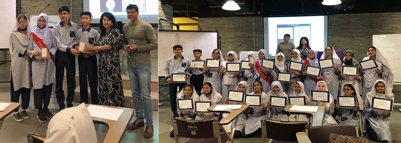 To commemorate International Math Day, on March 14, Dr. Shabana Nisar from IBA, Karachi, and Dr. Adnan Khan from LUMS, Lahore, joined forces to inspire a love for math and science among young learners